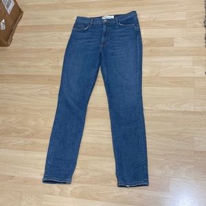 High rise skinny jeans- reformation